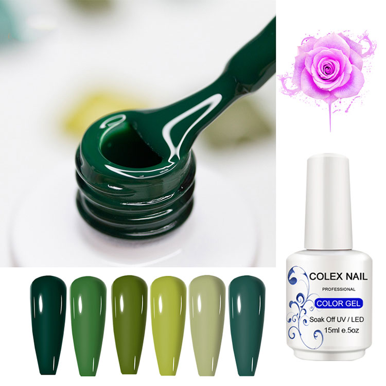 सजिलो लागू गर्नुहोस् रंग शुद्ध र color gel gel पोलिश