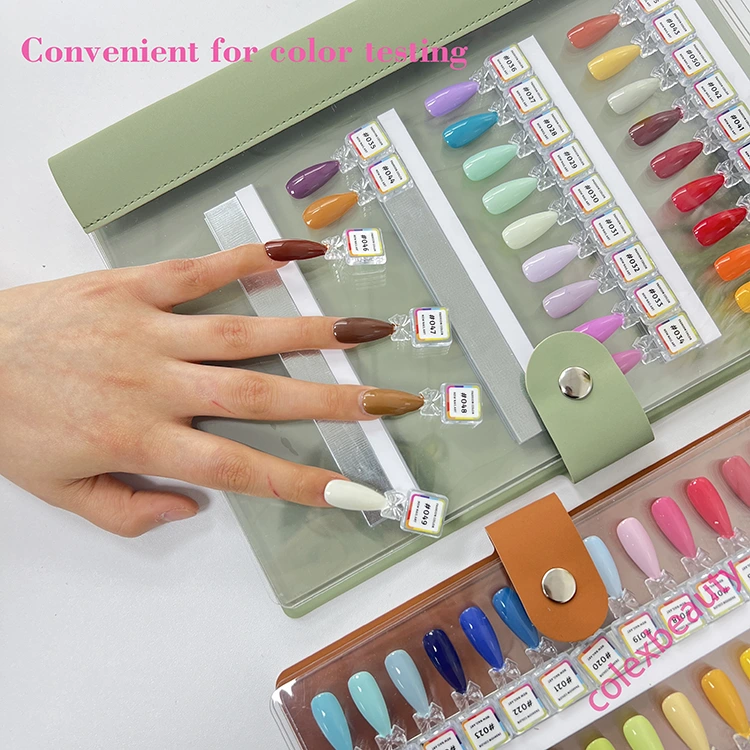 नेल पोलिश र color ्ग कार्ड