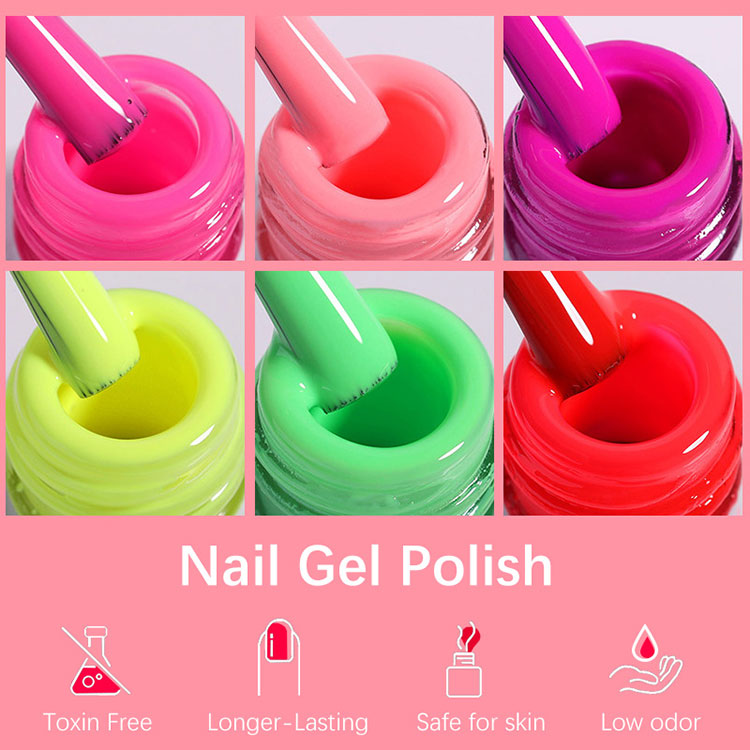 UV जेल प्रकार शुद्ध र color gel golish