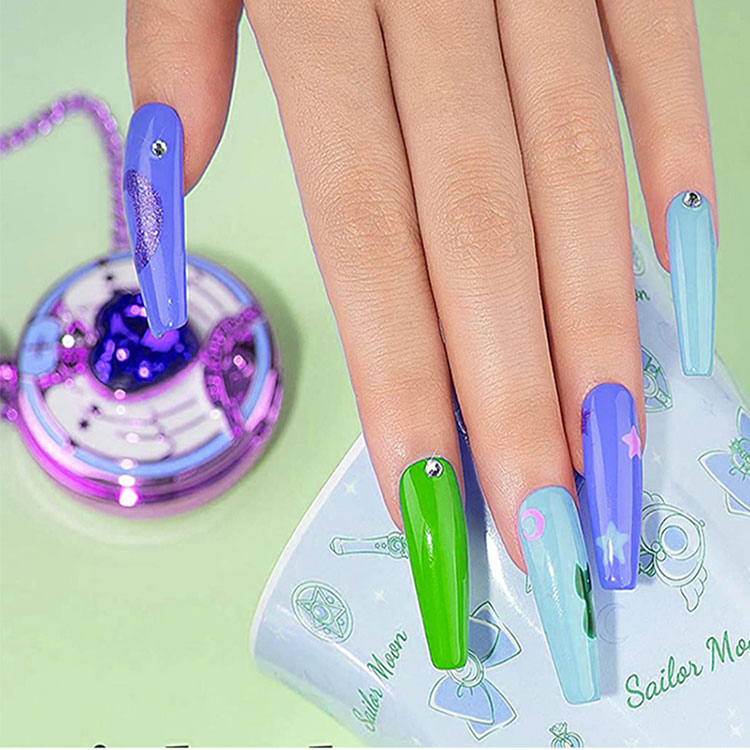 UV जेल प्रकार शुद्ध र color gel golish