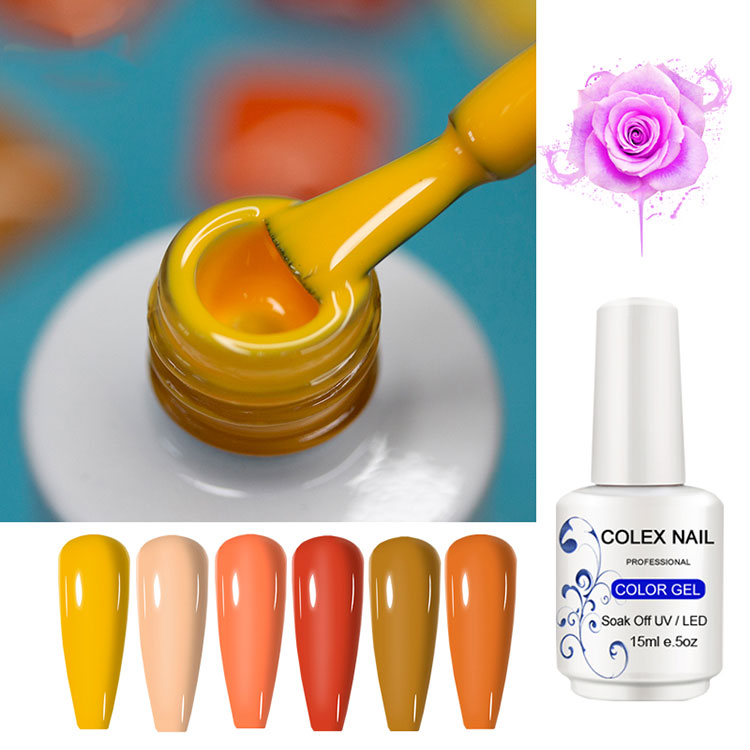 UV जेल प्रकार शुद्ध र color gel golish